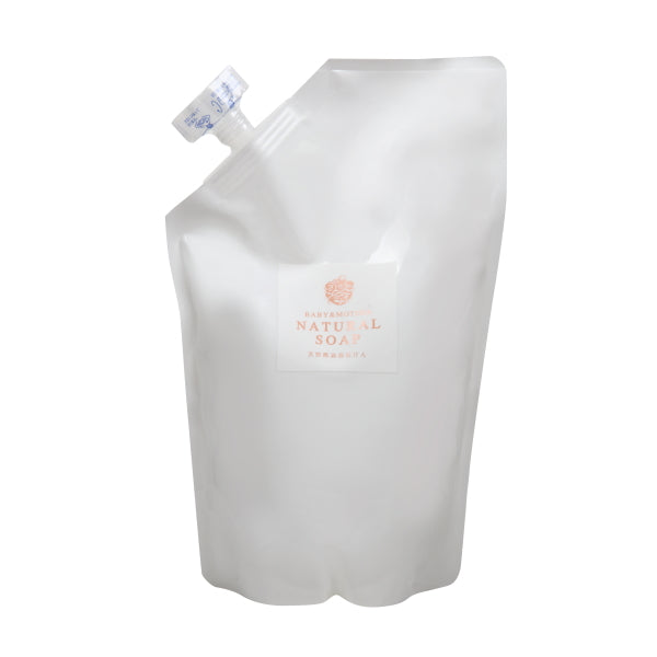 天然馬油泡石けん(レフィル)　500ml