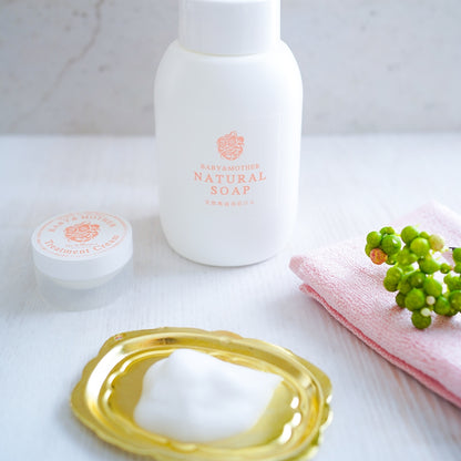 天然馬油泡石けん